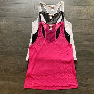 🌸5/$25🌸 Three LaSenza Size M PJ Tank Tops